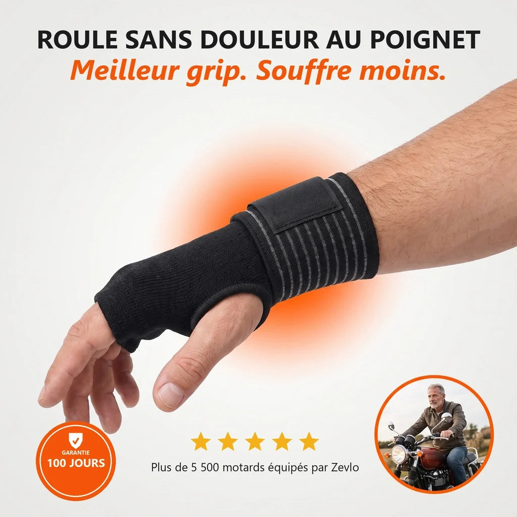 Protection de poignet moto ZenRider