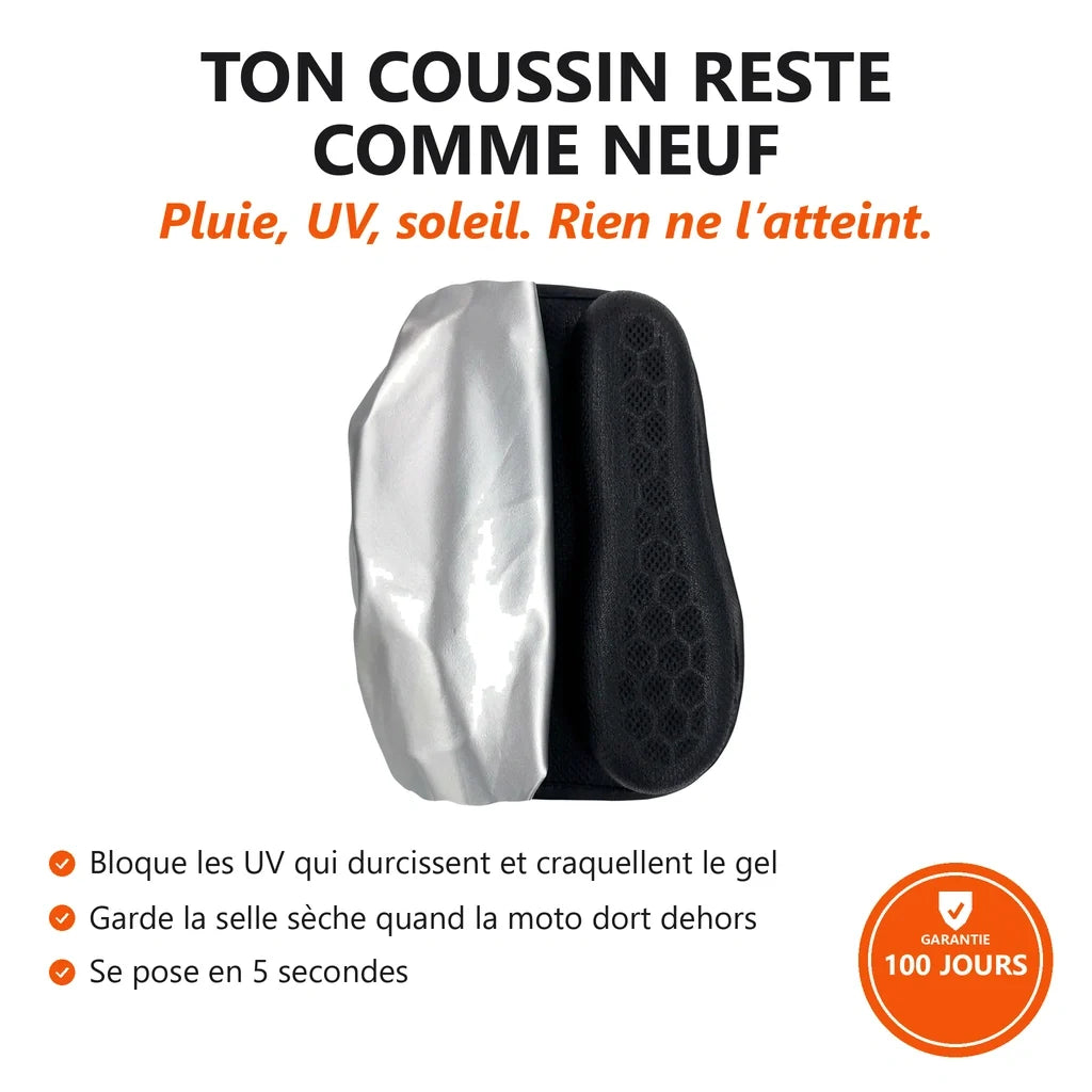 Housse de protection UV pour coussin passager