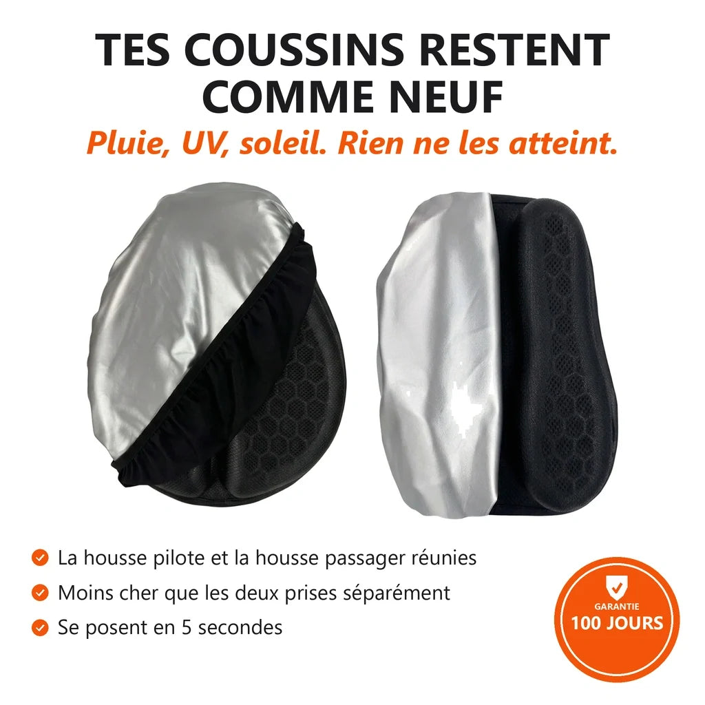 Pack de 2 housses de protection UV ZenRider