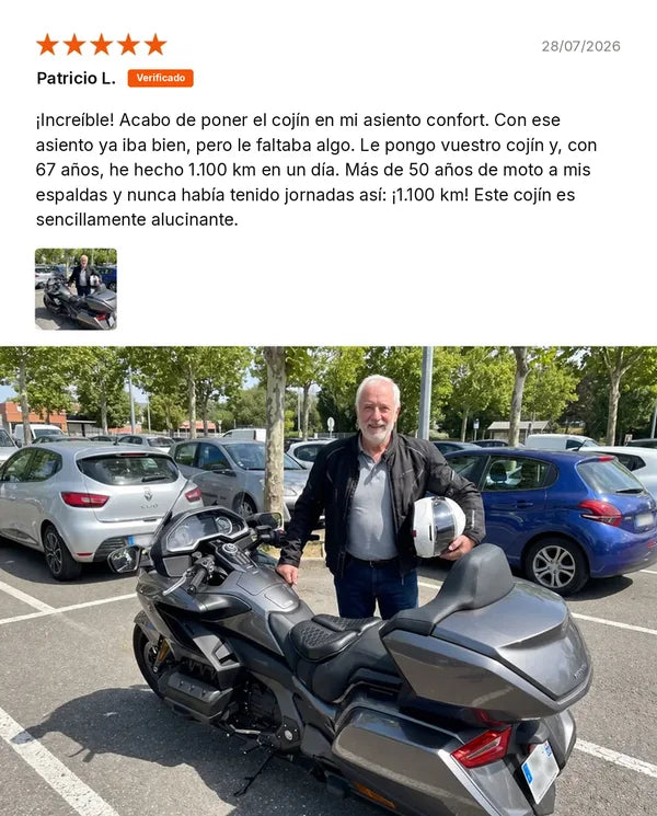 Opinión de cliente con foto