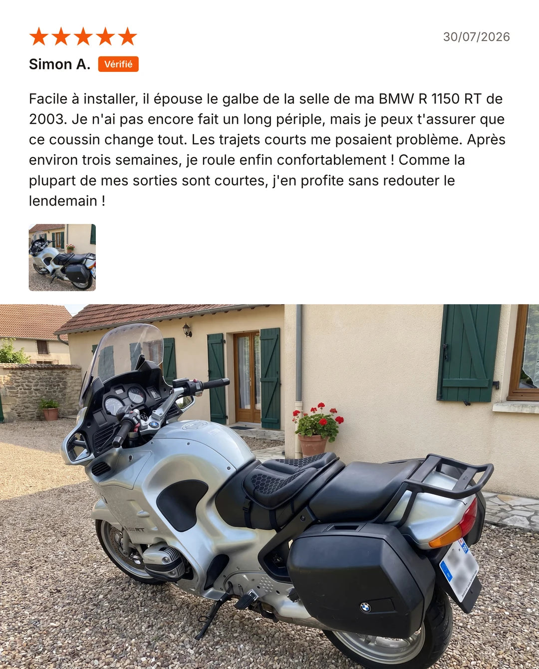 Avis vérifié — Simon A.