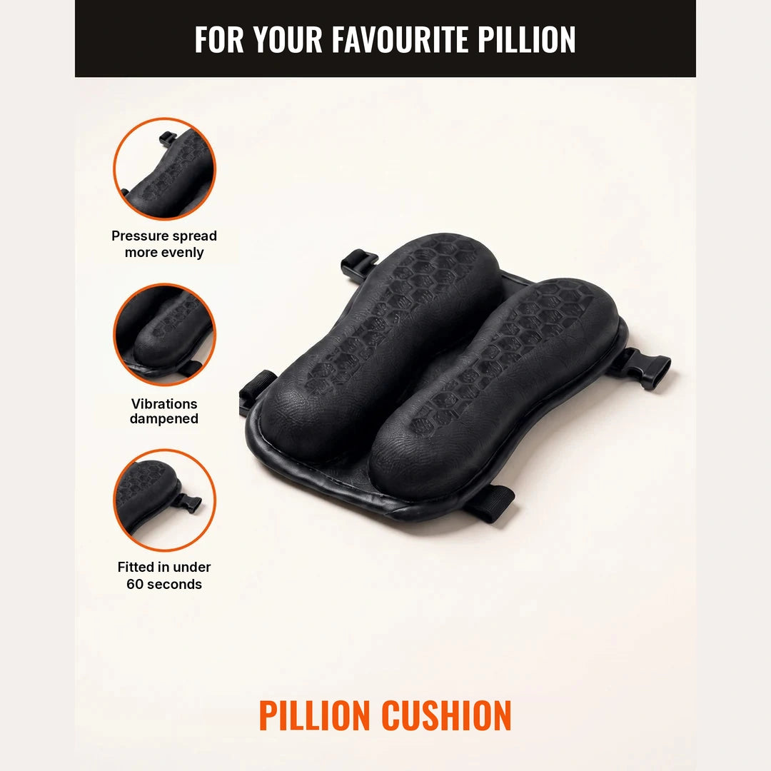 Pillion cushion, for your favourite pillion