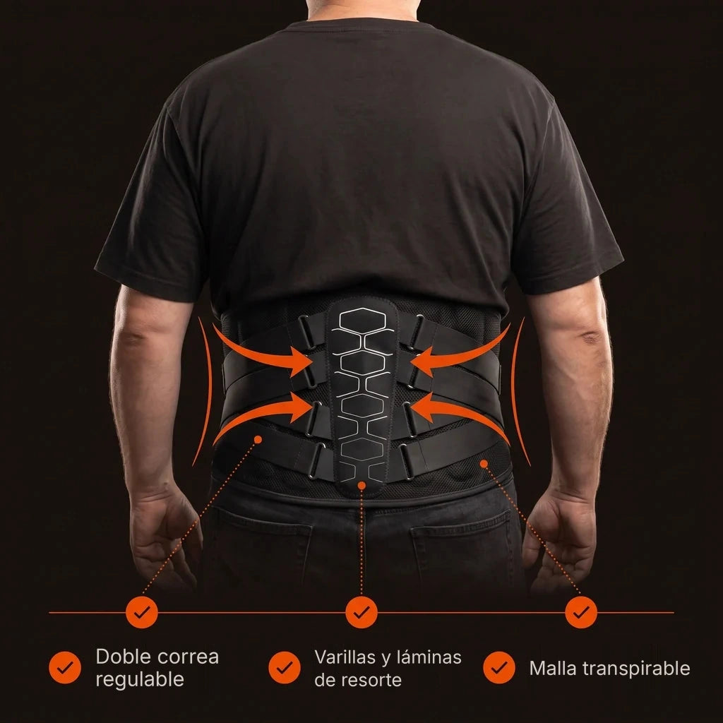 Faja lumbar para moto ZenRider™