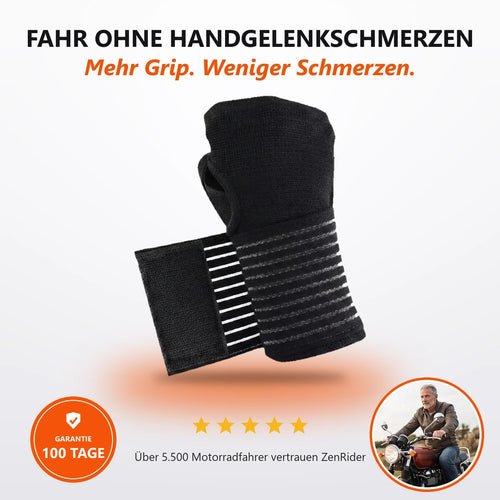 Anti-Vibrations-Handgelenkbandage ZenRider™