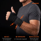 Anti-Vibrations-Handgelenkbandage ZenRider™