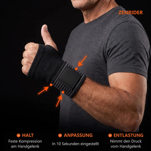 Anti-Vibrations-Handgelenkbandage ZenRider™