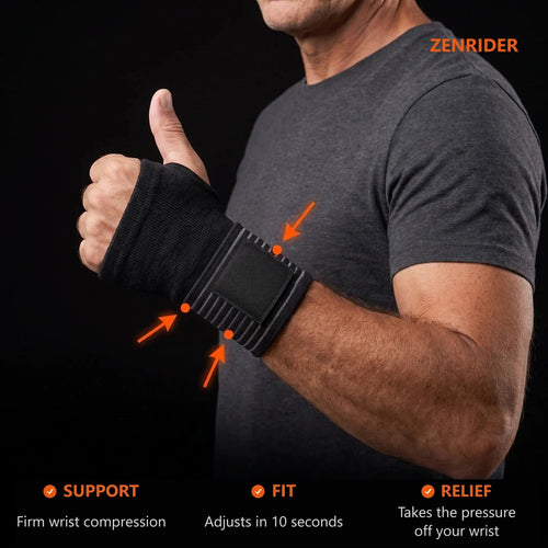 Anti-Vibration Wrist Support ZenRider™
