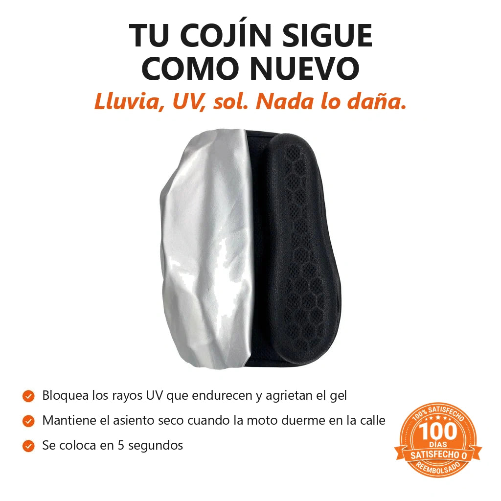 Funda protectora UV para cojín de pasajero