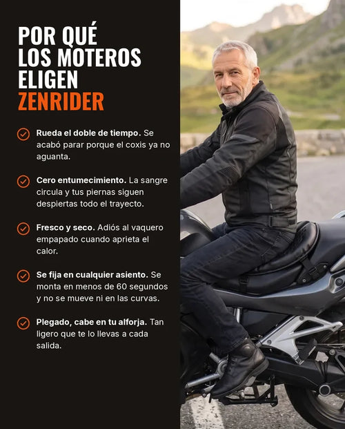 Por qué los moteros eligen ZenRider