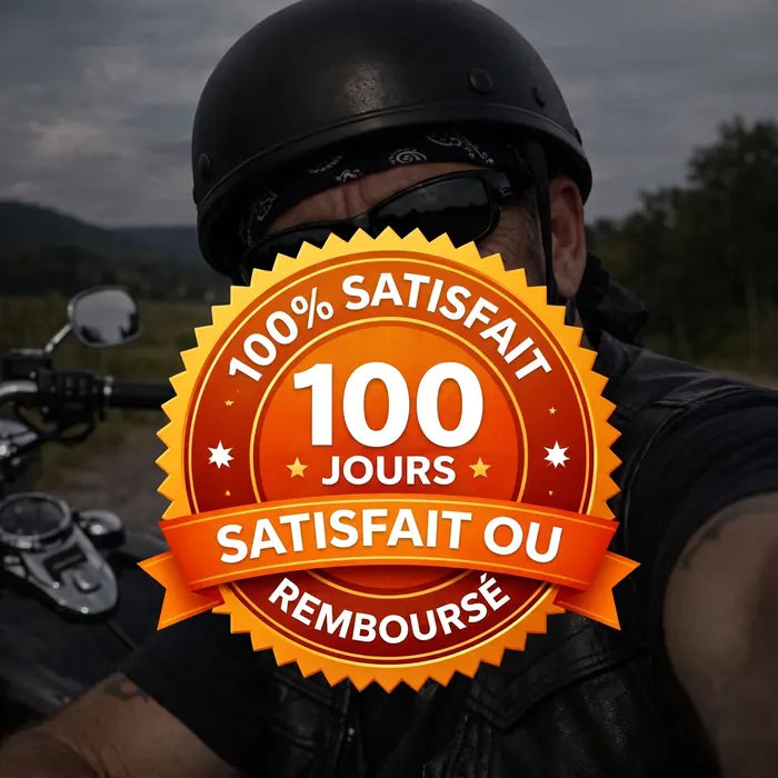 100 jours pour l'essayer. Sinon, on te rembourse.