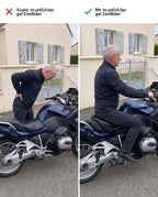 Χωρίς και με το μαξιλάρι gel ZenRider