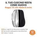 Copertura protettiva UV per cuscino passeggero