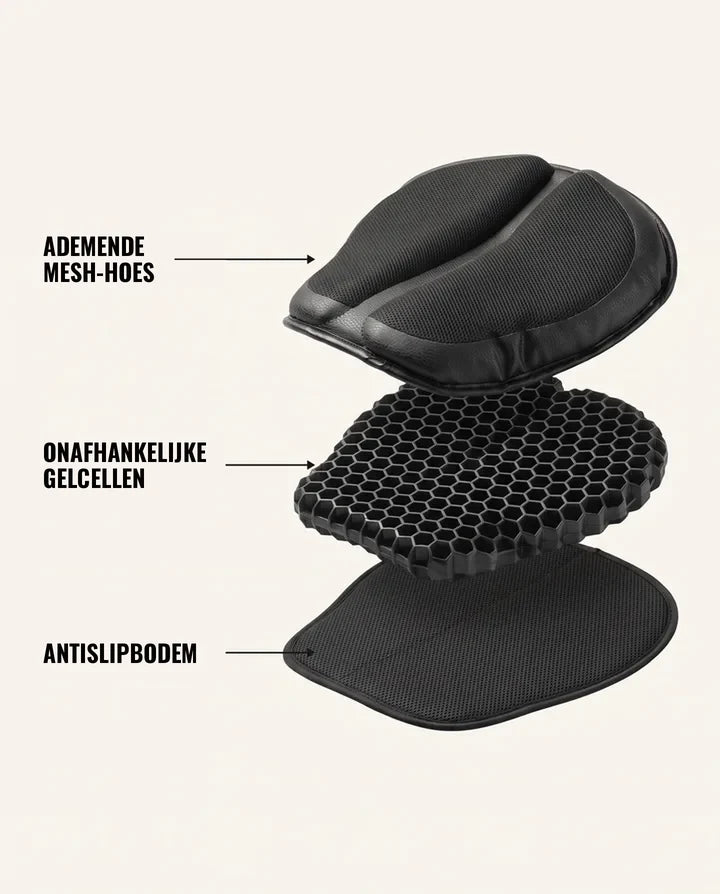 Mesh-hoes, gelcellen, antislipbodem